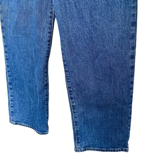 Levi’s x Hello Kitty Ribcage Straight Ankle Jean Button Fly Denim Blue 28 - Picture 6 of 15